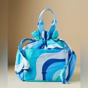 CALPAK Insulated Lunch Bag in the Groovy Blue